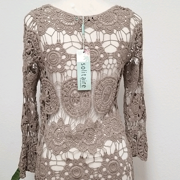 CROCHET COVER UP MOCCA🌴🌻👙 - Picture 5 of 9